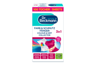 Dažus ir purvą sugeriančios servetėlės DR.BECKMANN, 100 vnt.