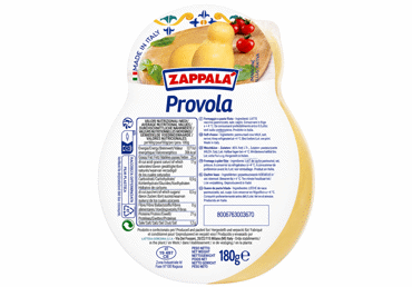 	Rūkytas sūris PROVOLA ZAPPALA, 45 % rieb. s. m., 180 g