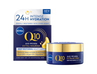 NIVEA Q10 ANTI-WRINKLE EXTRA NOURISH kremas