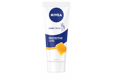 NIVEA Protective Care Beeswax rankų kremas, 75 ml