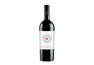 Raudonasis pusiau sausas vynas DOMODO ROSSO AMABILE, 750 ml
