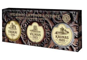 Lietuviško midaus suvenyrinis rinkinys (3 but. x 100 ml), 300 ml