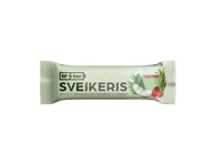 Becukris batonėlis SVEIKERIS, braškių ir mačios skonio, 50 g