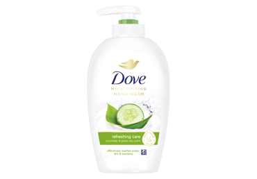 Skystas rankų muilas DOVE CUCUMBER 250ml
