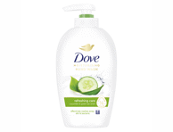 Skystas rankų muilas DOVE CUCUMBER 250ml