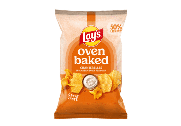 Kepti bulvių traškučiai LAY'S OVEN BAKED, voveraičių skonio, 110 g - 1