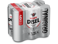 Šviesusis alus HORN DISEL, 6 vnt., 3 l