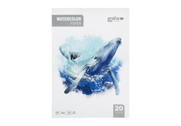Akvarelinis sąsiuvinis  A3, 20 lapų (200gsm) - 2