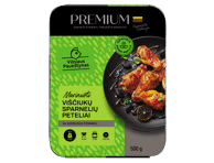Viščiukų sparnelių peteliai su juodaisiais česnakais PREMIUM, 500 g