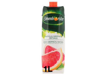 Rausvujų greipfrutų nektaras ELMENHORSTER, 1 l
