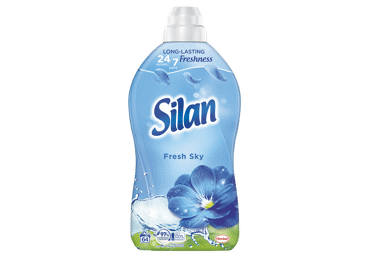 Skalbinių minkštiklis SILAN FRESH SKY, 64 skalb., 1.41 l - 2