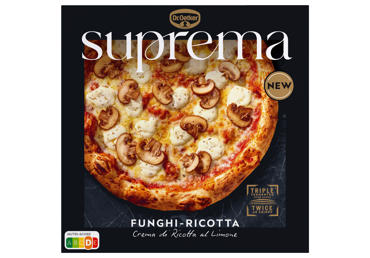 Šaldyta pica DR. OETKER SUPREMA FUNGHI-RICOTTA, 525 g