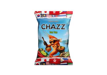 Bulvių traškučiai CHAZZ, tomjamo skonio, 90 g