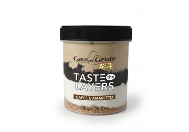 Ledai CASA DEL GELATO, kavos ir šokolado skonio, 330 g