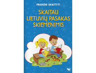Knyga PRADEDU SKAITYTI. SKAITAU LIETUVIŲ PASAKAS SKIEMENIMIS, 1 vnt
