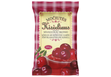 Spanguolių skonio MOČIUTĖS kisielius, 200 g