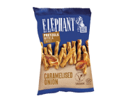 Krekeriai ELEPHANT, karamelizuotų svogūnų skonio, 70 g