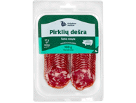 Šaltai rūkyta pjaustyta PIRKLIŲ dešra, a. r., 100 g