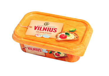 Mažesnio riebumo margarinas VILNIUS (SKANUMAS), 250 g - 2