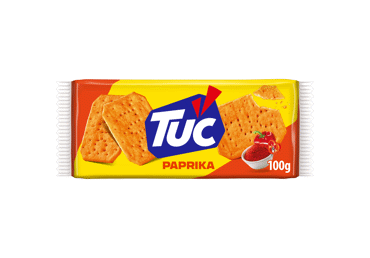 Krekeriai TUC, paprikų skonio, 100 g
