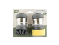 Indų plovimo šepetėliai, 2 vnt.