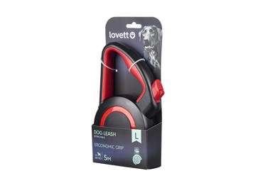 Automatinis pavadėlis LOVETT, 5 m, 50 kg, 1 vnt. - 3