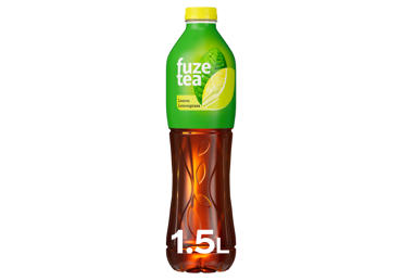 Citrinų ir citrinžolių skonio šaltoji arbata FUZE, 1.5 l