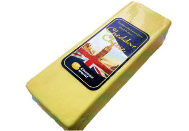 Čederio sūris CHEESE WORLD, 50% rieb. s. m., 1 kg