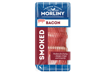Karštai rūkyta šoninė MORLINY, I r., 100 g