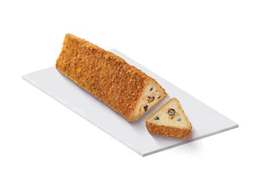 Kapotos tešlos vyniotinis su plikytu kremu ir šilauogėmis, 1 kg