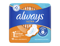 Higieniniai paketai ALWAYS Ultra Normal, S1, 10 vnt.