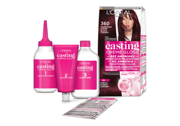L'Oreal Paris Casting Creme Gloss pusiau ilgalaikiai plaukų dažai be amoniako, 360 - 2