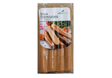 Mėsos skonio sojų dešrelės FRANKFURTERS CLASSIC, 200 g