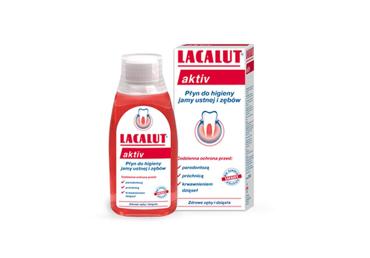 Burnos skalavimo skystis LACALUT AKTIV, 250 ml