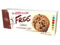 Sausainiai BOGUTTI su šokoladu be prid. cukr., su saldikliu, 135 g