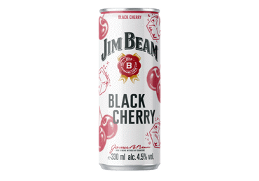 Alkoholinis kokteilis JIM BEAM Black Cherry, 4,5 %, 330 ml