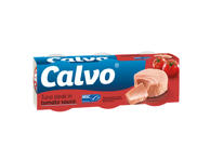 Nesmulkintas tunas pomidorų padaže CALVO, 240 g