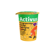 Avižinė, ruginė košė ACTIVUS (su figomis), 60 g