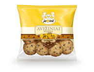 Avižiniai sausainiai JAVINĖ su šokoladu, 180 g