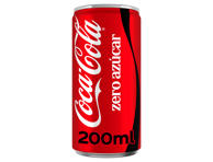 Gazuotas gėrimas COCA-COLA Zero, 200 ml