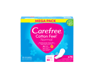Higieniniai įklotai CAREFREE COTTON, 76 vnt.