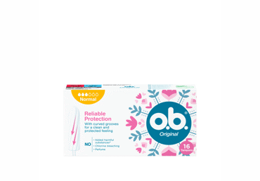 Higieniniai tamponai O.B. ORIGINAL NORMAL, 16 vnt.