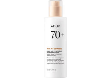Veido losjonas ANUA RICE 70 INTENSIVE MOISTURIZING MILK, 150 ml