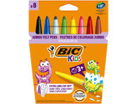 Flomasteriai BIC KIDS ECO VISA XL 8vnt.