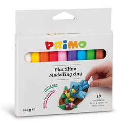 Plastilinas PRIMO, 10 spalvų