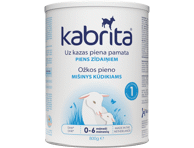 Ožkų pieno mišinys KABRITA 1, nuo gimimo, 800 g
