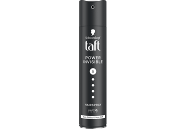 Plaukų lakas TAFT INVISIBLE POWER, 250 ml