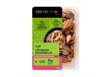 Keptos vištienos griežinėliai 
VILNIAUS PAUKŠTYNAS 
su azijietiškais prieskoniais, 300 g