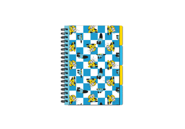 Sąsiuvinis su spirale MINIONS, B5, 96 lapai, 4 dizainai - 1