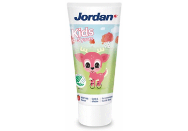 Vaikiška dantų pasta JORDAN vaisių skonio,0-5 metai, 50 ml